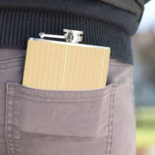 Vinyl Wrapped Flask 8 oz Stylish Gift