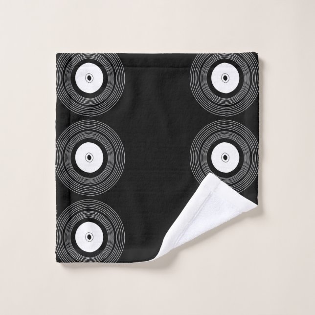 vinyle Lp noir (Gant de toilette)