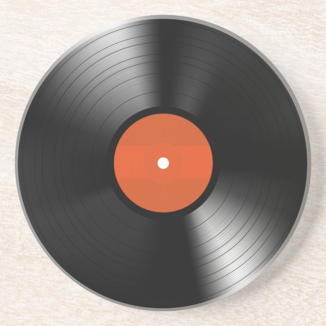 Vinyle Record Coaster (Front)