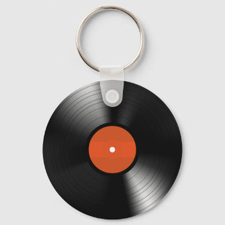 Vinyle Record Keychain