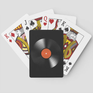 Vinyle Record Playing Cards