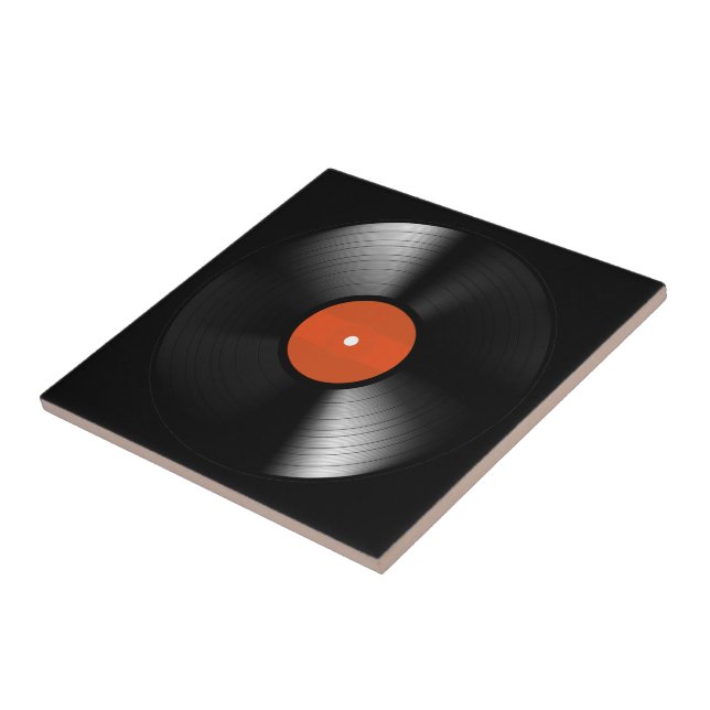 Vinyle Record Tile (Side)