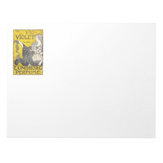Vio-Violet Fine Art Photography Notepad (Front)