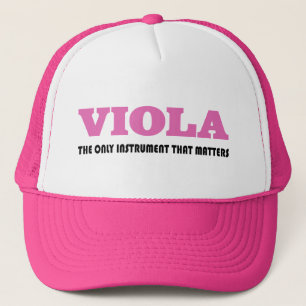 Viola Attitude Music Gift Trucker Hat