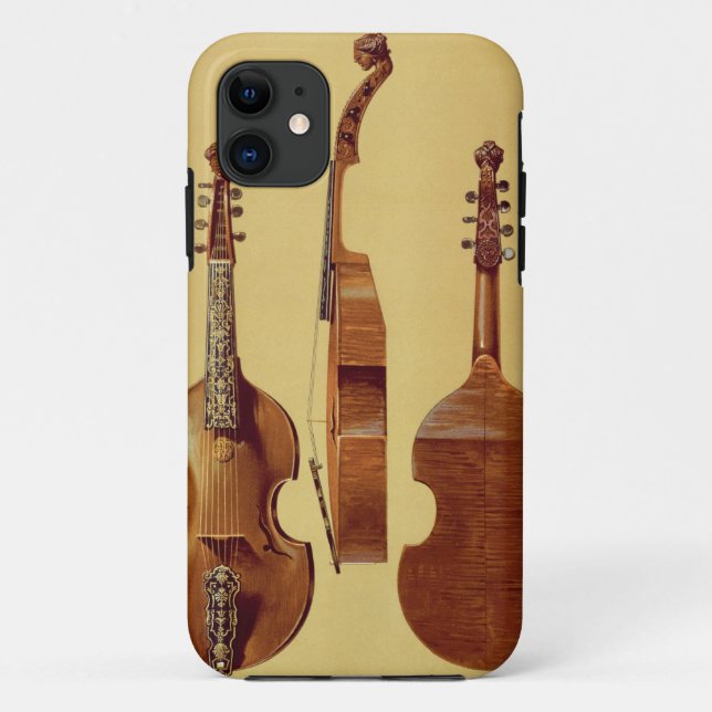 Viola d'Amore, 18th century, from 'Musical Instrum Case-Mate iPhone Case (Back)