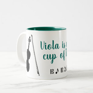 Viola est ma coupe de thé (vert) Mug