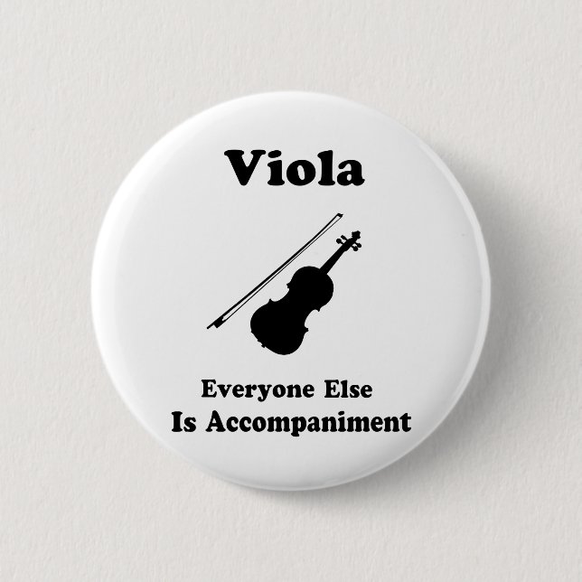 Viola Gift 2 Inch Round Button (Front)