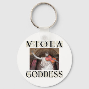 Viola Goddess Keychain