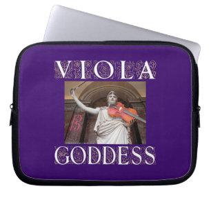 Viola Goddess Laptop Sleeve