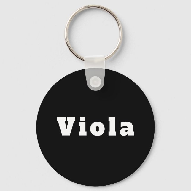 Viola Keychain (Front)