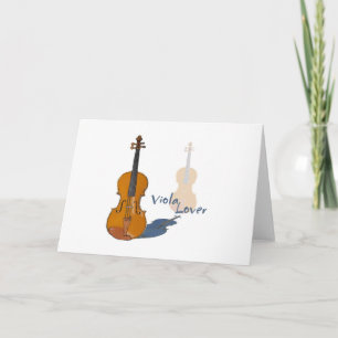 Viola Lover Card