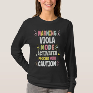 VIOLA Personalized Women's Gift Custom VIOLA T-Shirt