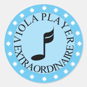 Viola Player Extraordinaire Sticker
