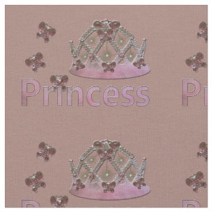 Viola Princess Crown Fabric