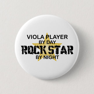 Viola Rock Star by Night 2 Inch Round Button