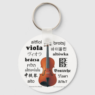 Viola Translations Keychain