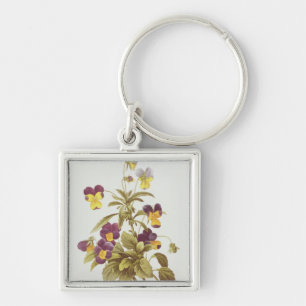 Viola Tricolour Keychain