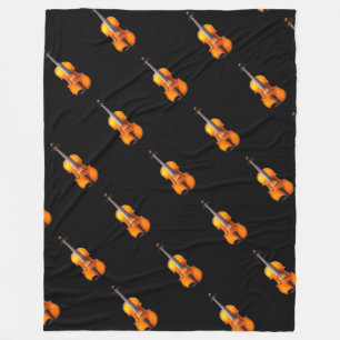 Violas Fleece Blanket
