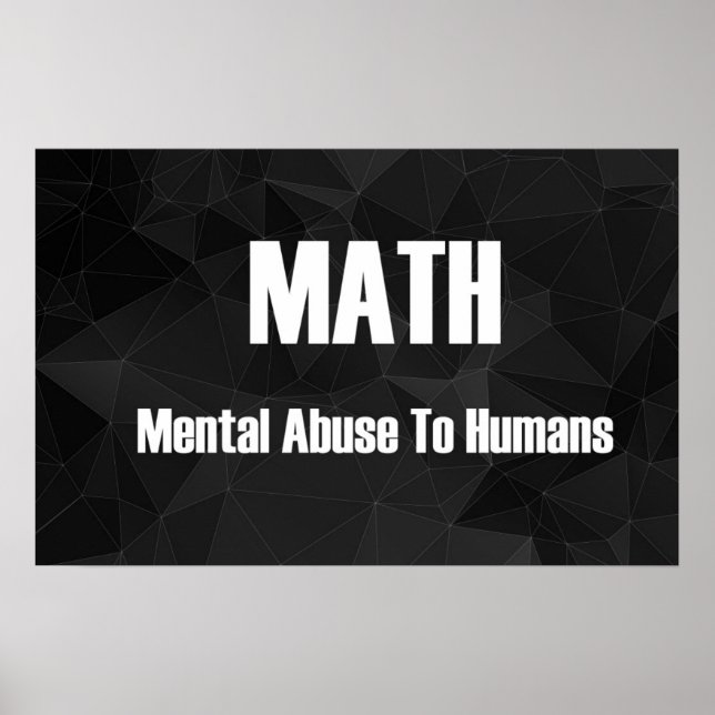 Violence mentale envers les humains - Poster des m (Devant)