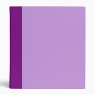 Violet à deux tons et Classeur de lavande