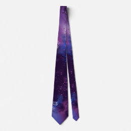 Violet And Blue Tie