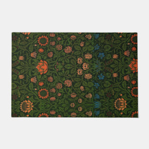 Violet and Columbine (by William Morris) Doormat