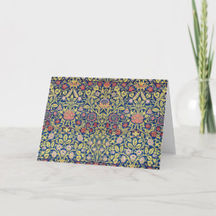 Violet and Columbine, William Morris Card
