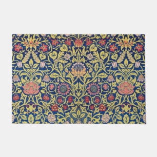 Violet and Columbine, William Morris Doormat
