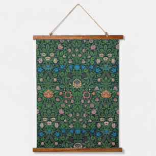 Violet and Columbine, William Morris Hanging Tapestry