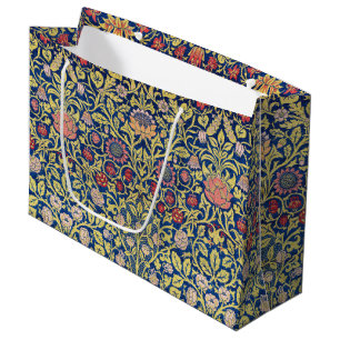 Violet and Columbine, William Morris Large Gift Ba Large Gift Bag