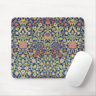 Violet and Columbine, William Morris Mouse Pad