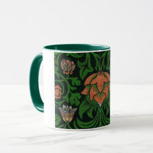 Violet and Columbine, William Morris Mug