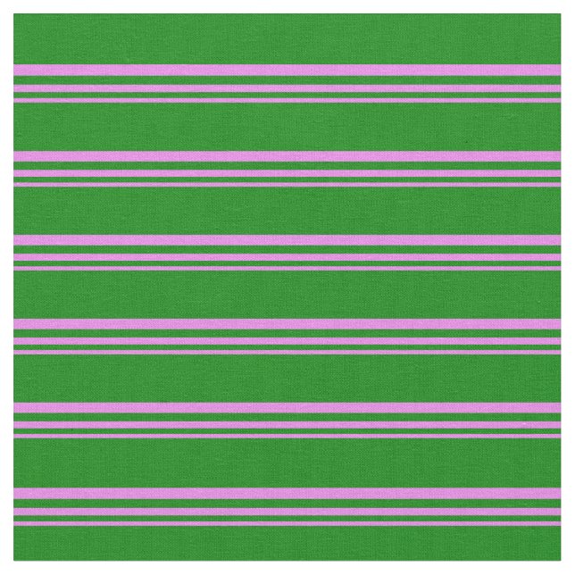 Violet and Green Coloured Pattern Fabric (Close Up)