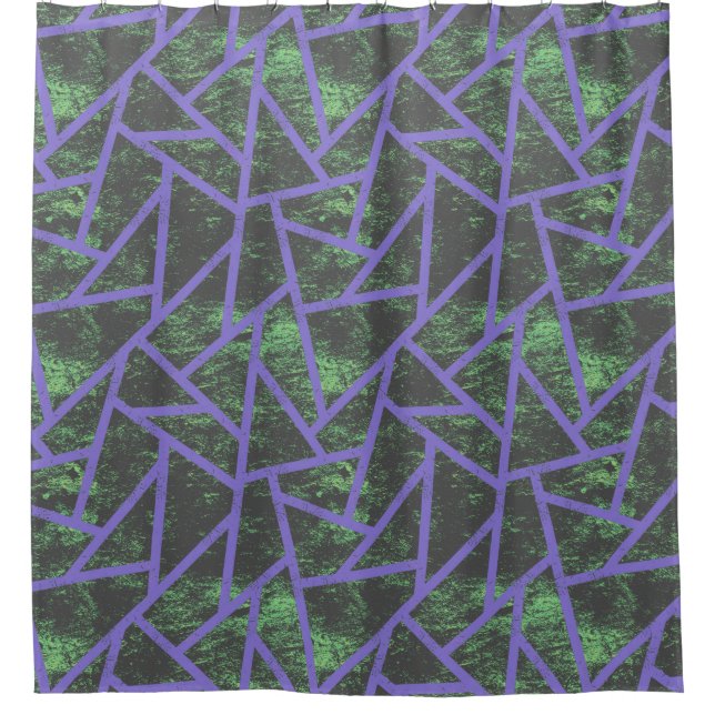 Violet and green mosaic pattern (Front)