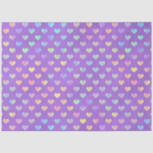 Violet and Rainbows Series Design 3 Tissue Paper