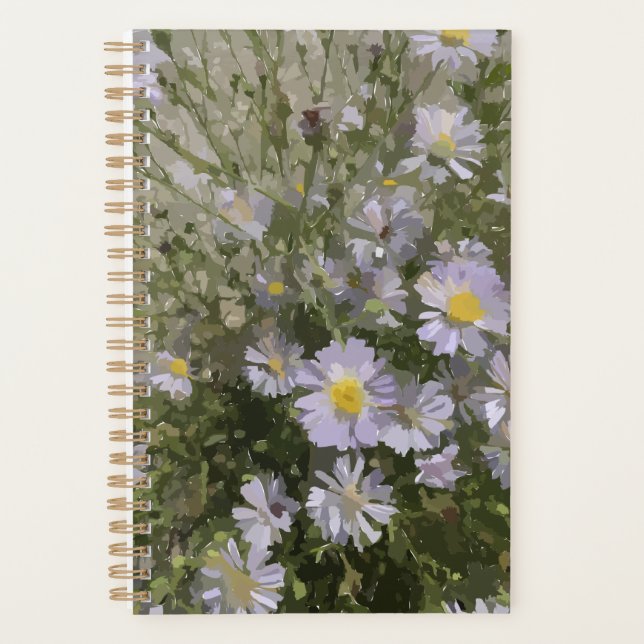 Violet Asters Planner (Front)
