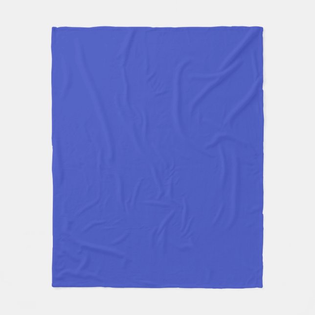 Violet Blue Fleece Blanket (Front)