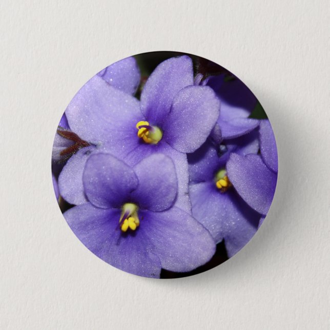 Violet Boquet 2 Inch Round Button (Front)