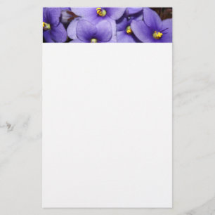 Violet Boquet Stationery