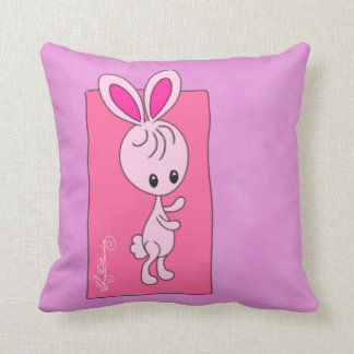 "Violet" Bunny Throw Pillow