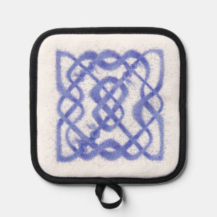 VIOLET CELTIC KNOT Pot Holder