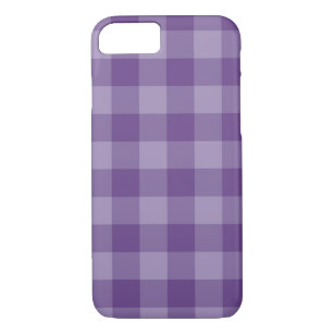 Violet chequered background Case-Mate iPhone case