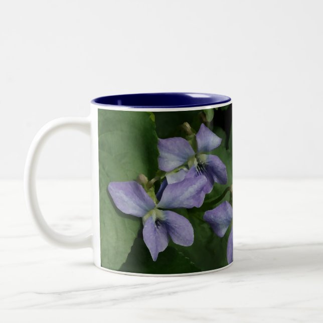 Violet Coffee Mug (Left)