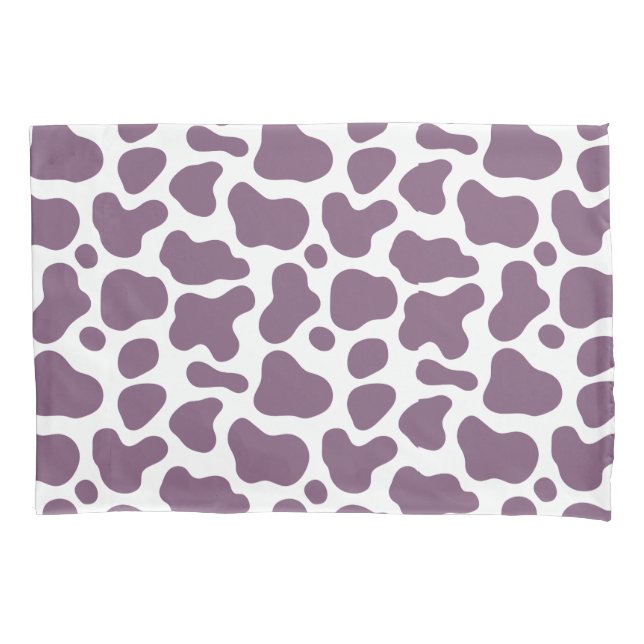 Violet Cow Pillowcase (Front)