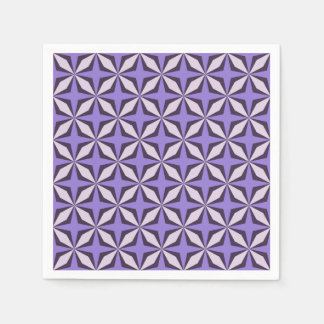 Violet Criss cross  Napkin