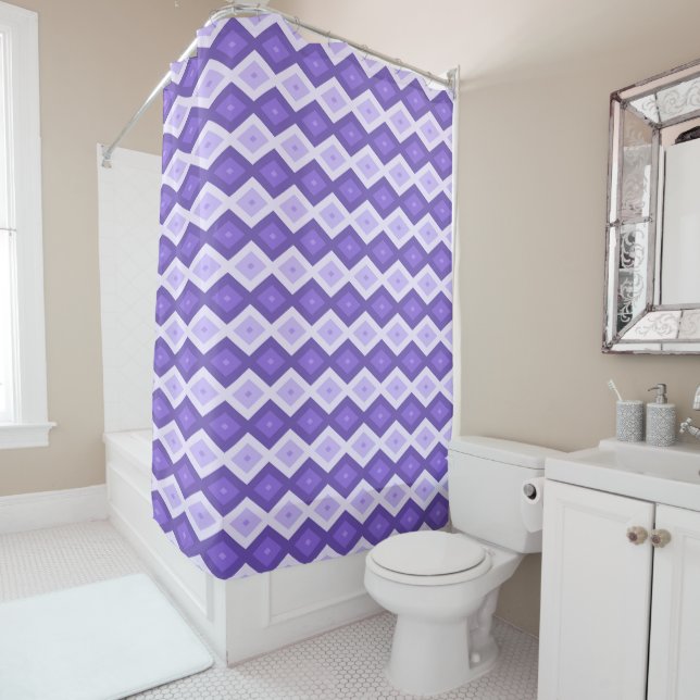 Violet diamond pattern (In Situ)