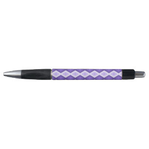 Violet diamond pattern pen