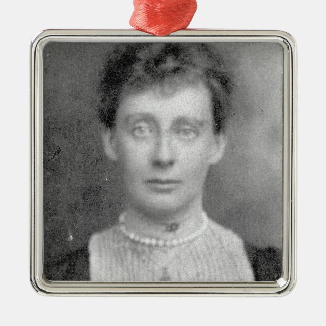 Violet Dickinson Metal Ornament (Front)