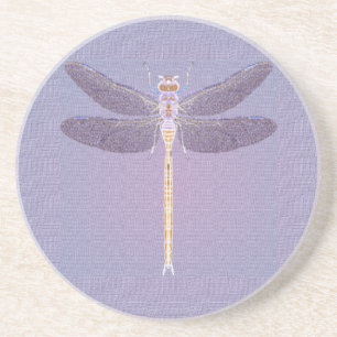 Violet Dragonfly Coaster