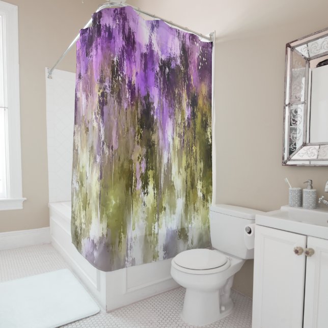 Violet Dreams And Olive Skies (In Situ)